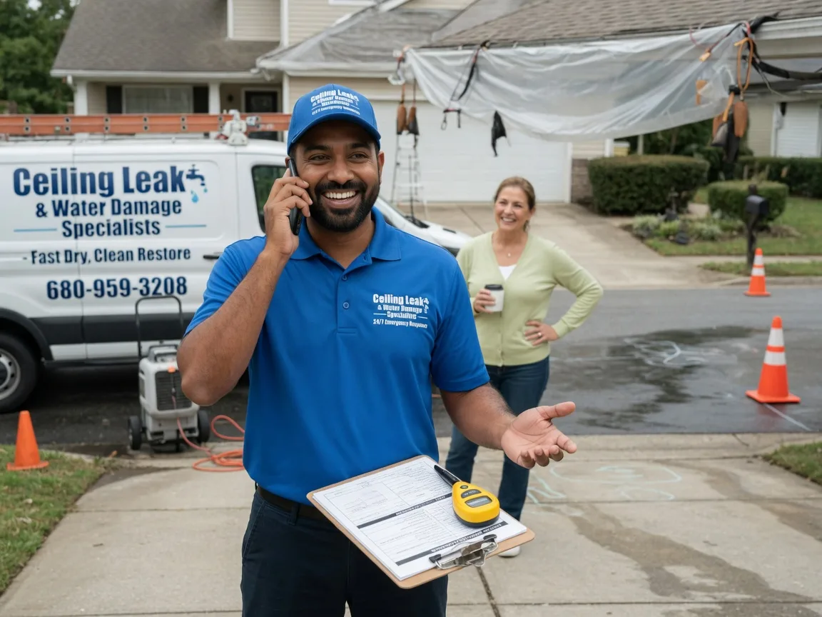 Ceiling Leak Cleanup New Berlin, WI FAQs
